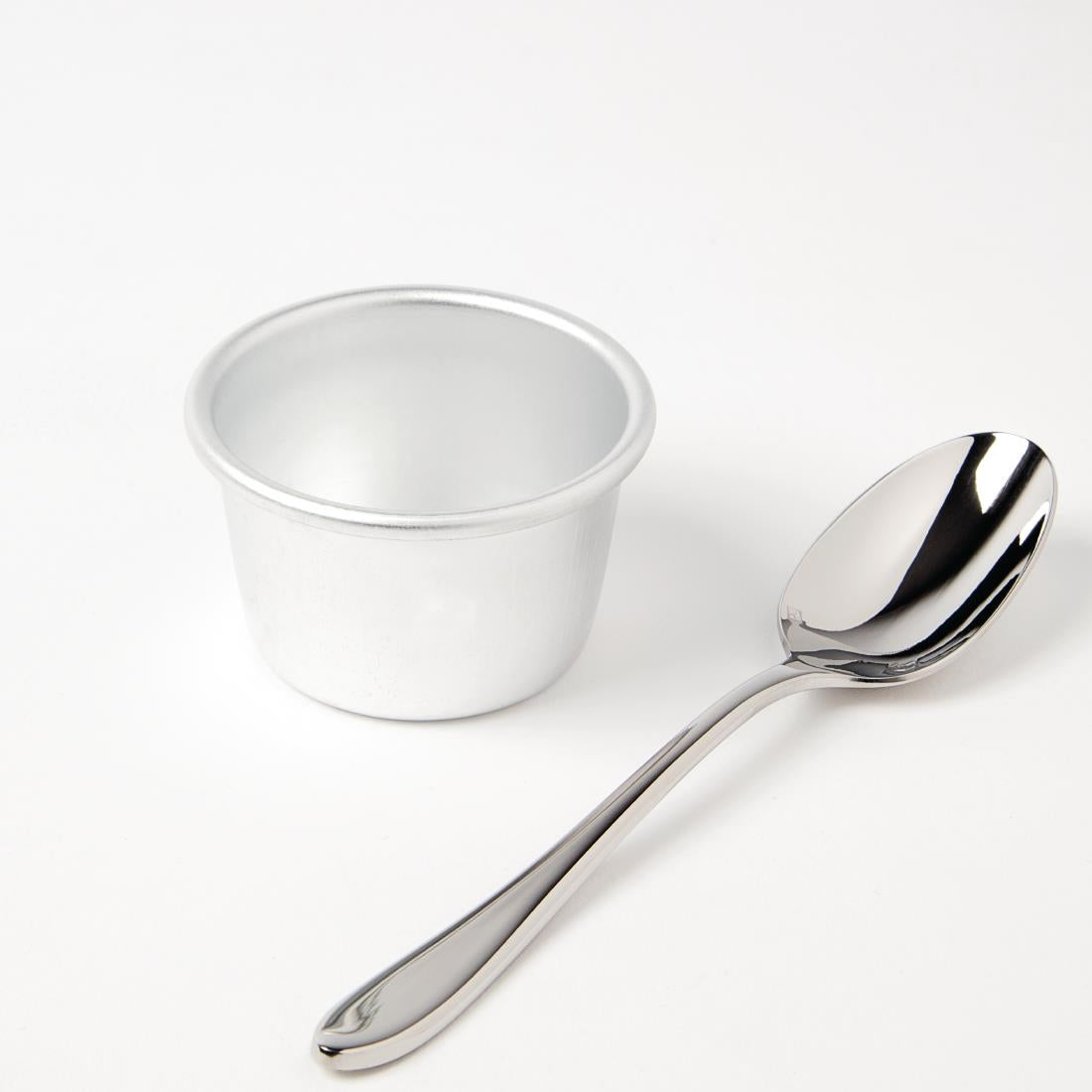 Vogue Aluminium Mini Dariole Moulds 85ml (6 Pack) • PAS-K513