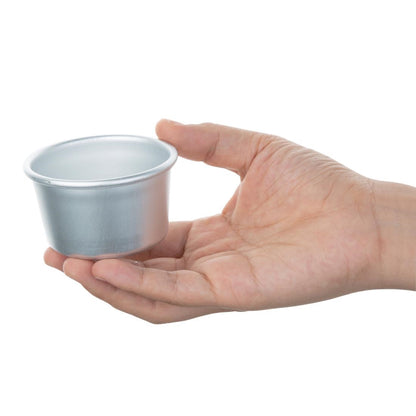 Vogue Aluminium Mini Dariole Moulds 100ml (6 Pack) • PAS-K514