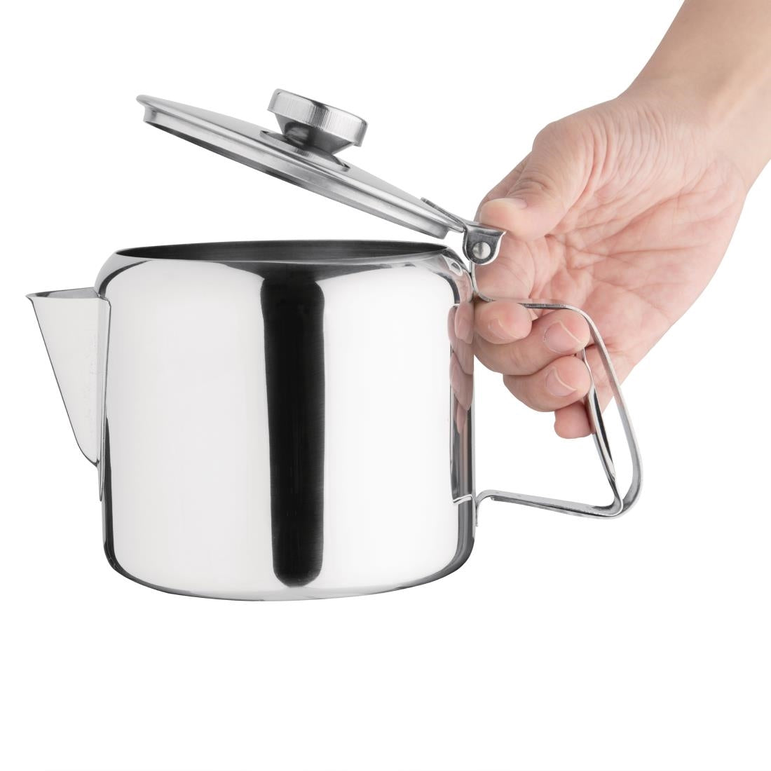 Olympia Concorde Tea Pot Stainless Steel 850ml • PAS-K679