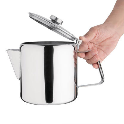 Olympia Concorde Tea Pot Stainless Steel 1.35Ltr • PAS-K680