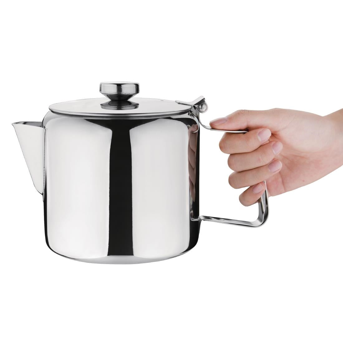 Olympia Concorde Stainless Steel Tea Pot 1830ml • PAS-K681