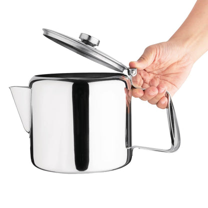 Olympia Concorde Stainless Steel Tea Pot 1830ml • PAS-K681