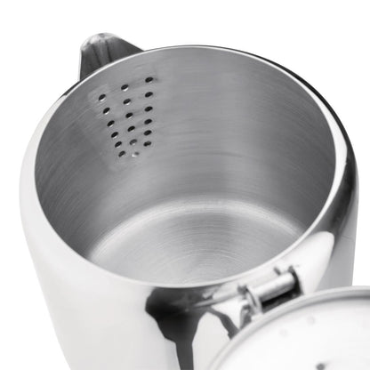 Olympia Concorde Stainless Steel Tea Pot 1830ml • PAS-K681