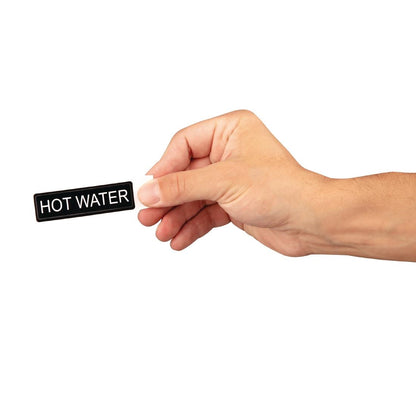 Olympia Airpot Hot Water Label • PAS-K705