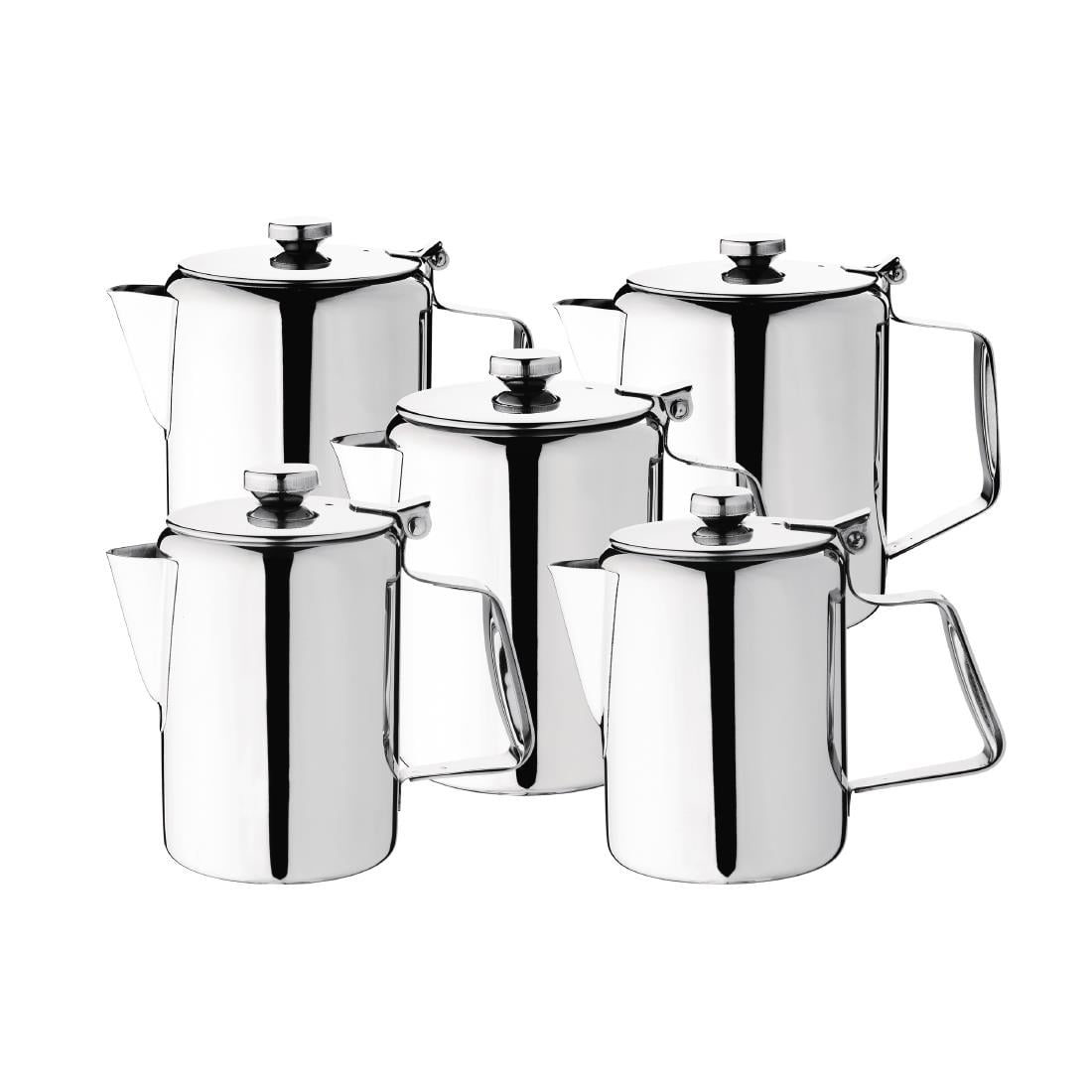 Olympia Concorde Stainless Steel Coffee Pot 450ml • PAS-K745