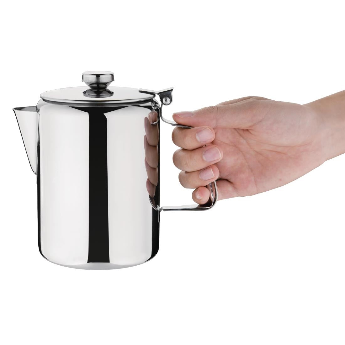 Olympia Concorde Stainless Steel Coffee Pot 910ml • PAS-K747