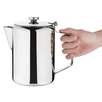 Olympia Concorde Stainless Steel Coffee Pot 2Ltr • PAS-K749