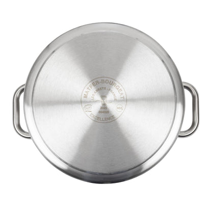 Matfer Bourgeat Excellence Stainless Steel Stock Pot 280mm • PAS-K771