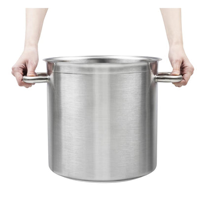 Matfer Bourgeat Excellence Stainless Steel Stock Pot 280mm • PAS-K771