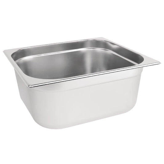Vogue Stainless Steel 2/3 Gastronorm Tray 150mm • PAS-DN732