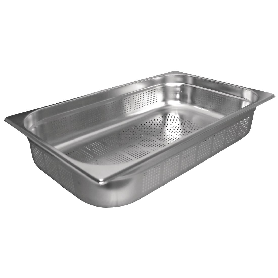 Vogue Perforated Stainless Steel Gastronorm Tray 1/1 • PAS-P_DN701