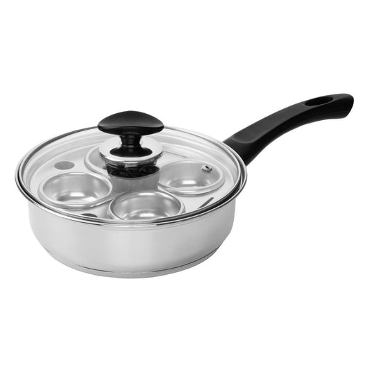 Vogue Aluminium Egg Poacher 220mm • PAS-K891