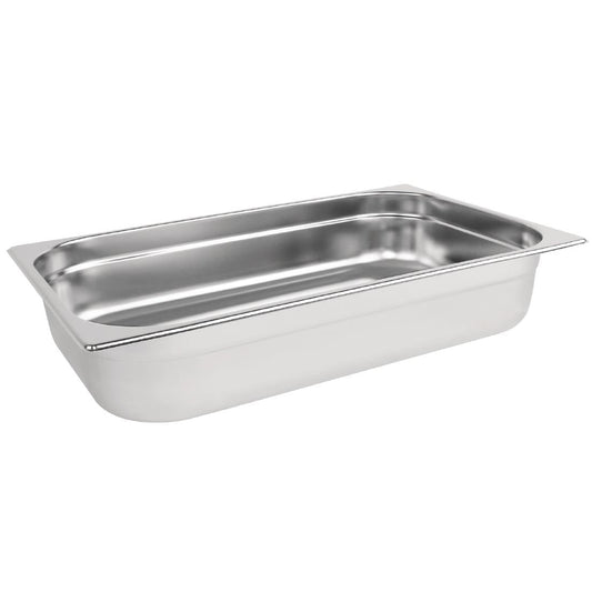 Vogue Stainless Steel Gastronorm Tray 1/1 • PAS-P_DN707