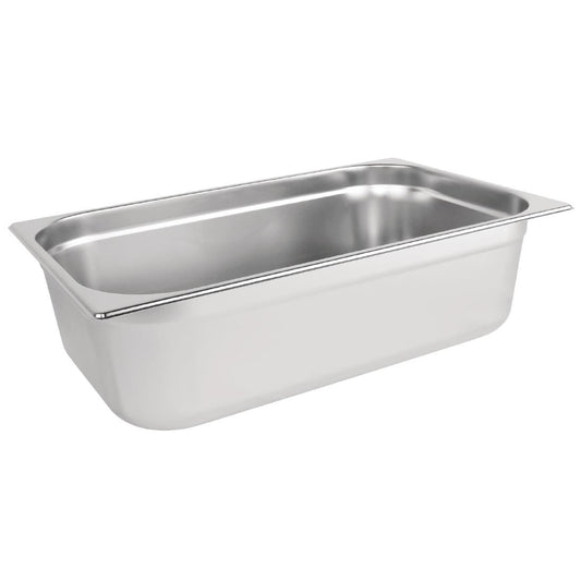 Vogue Stainless Steel Gastronorm Tray 1/1 - 150mm deep • PAS-DN705