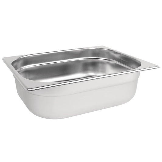 Vogue Stainless Steel Gastronorm Tray 1/2 - 65mm deep • PAS-DN715