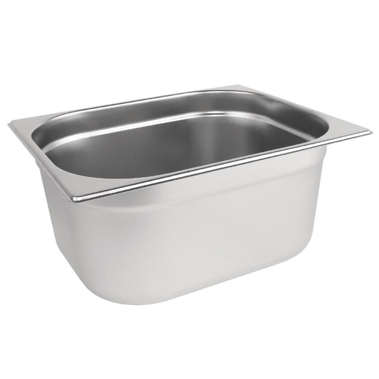 Vogue Stainless Steel Gastronorm Tray 1/2 - 150mm deep • PAS-DN711