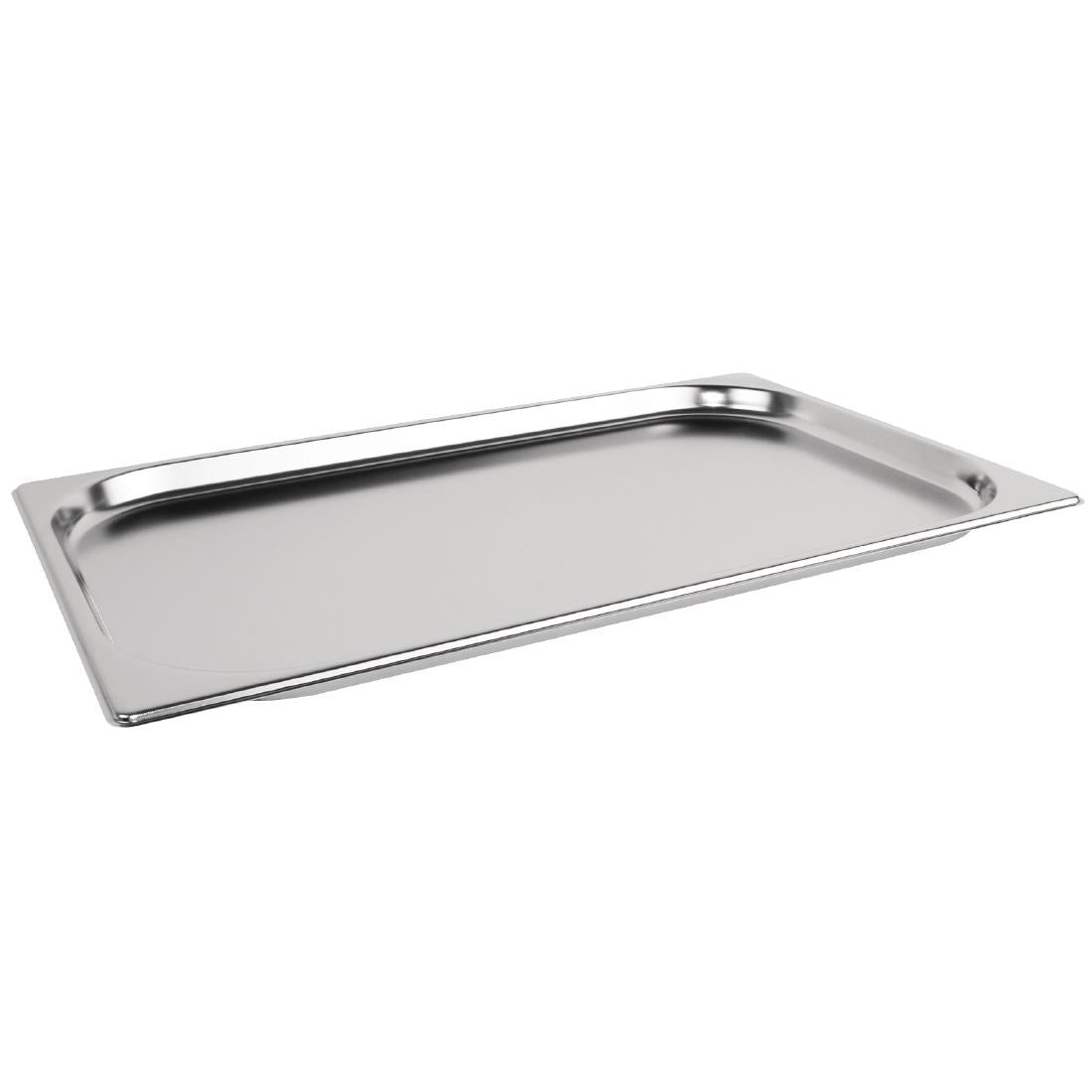 Vogue Stainless Steel Gastronorm Tray 1/1 - 20mm deep • PAS-DN707