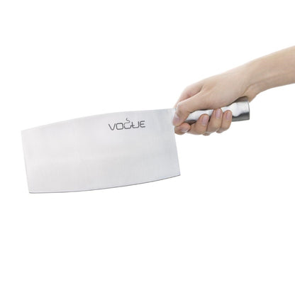 Vogue Stainless Steel Cleaver 210mm • PAS-L259