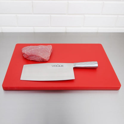 Vogue Stainless Steel Cleaver 210mm • PAS-L259