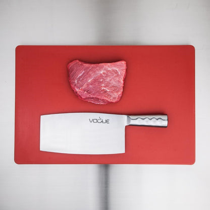 Vogue Stainless Steel Cleaver 210mm • PAS-L259