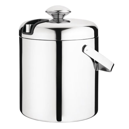 Olympia Ice Bucket with Lid & Tongs 1.2Ltr • PAS-L279