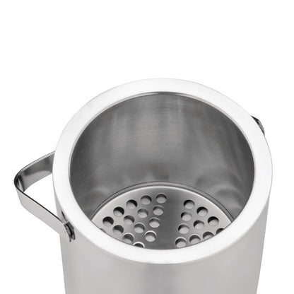 Olympia Ice Bucket with Lid & Tongs 1.2Ltr • PAS-L279