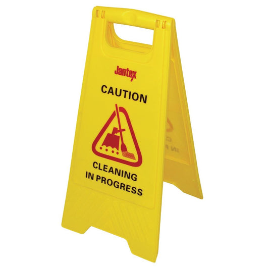 Jantex Cleaning in Progress Safety Sign • PAS-L433