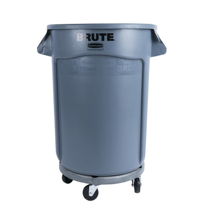 Rubbermaid Brute Waste Bin 121Ltr (Capacity: 121 Ltr | 692(H)x556(W)x659(D)mm | Lid Sold Separately - L642) • PAS-L640