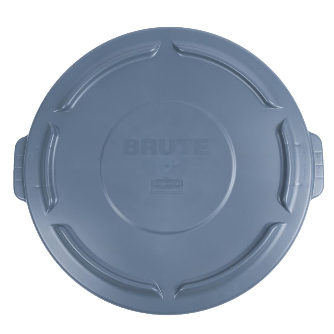 Rubbermaid BRUTE Snap On Lid Grey 121Ltr • PAS-L642