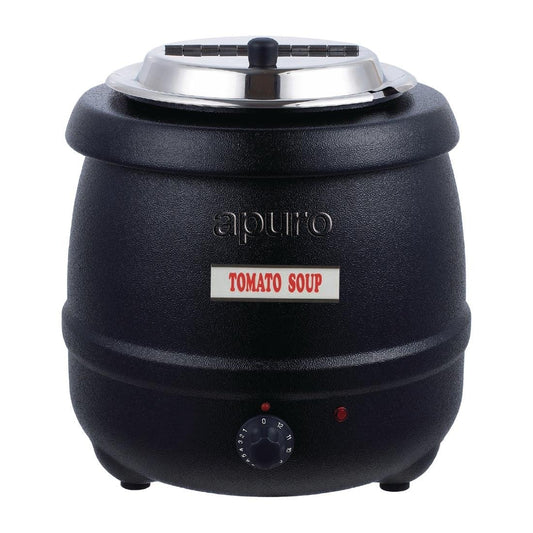 Apuro Black Soup Kettle 10Ltr • PAS-L715-A