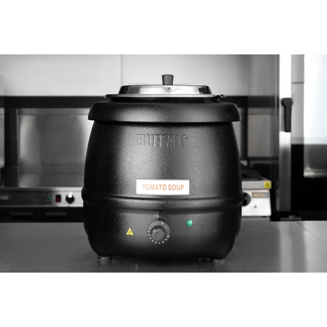 Apuro Black Soup Kettle 10Ltr • PAS-L715-A