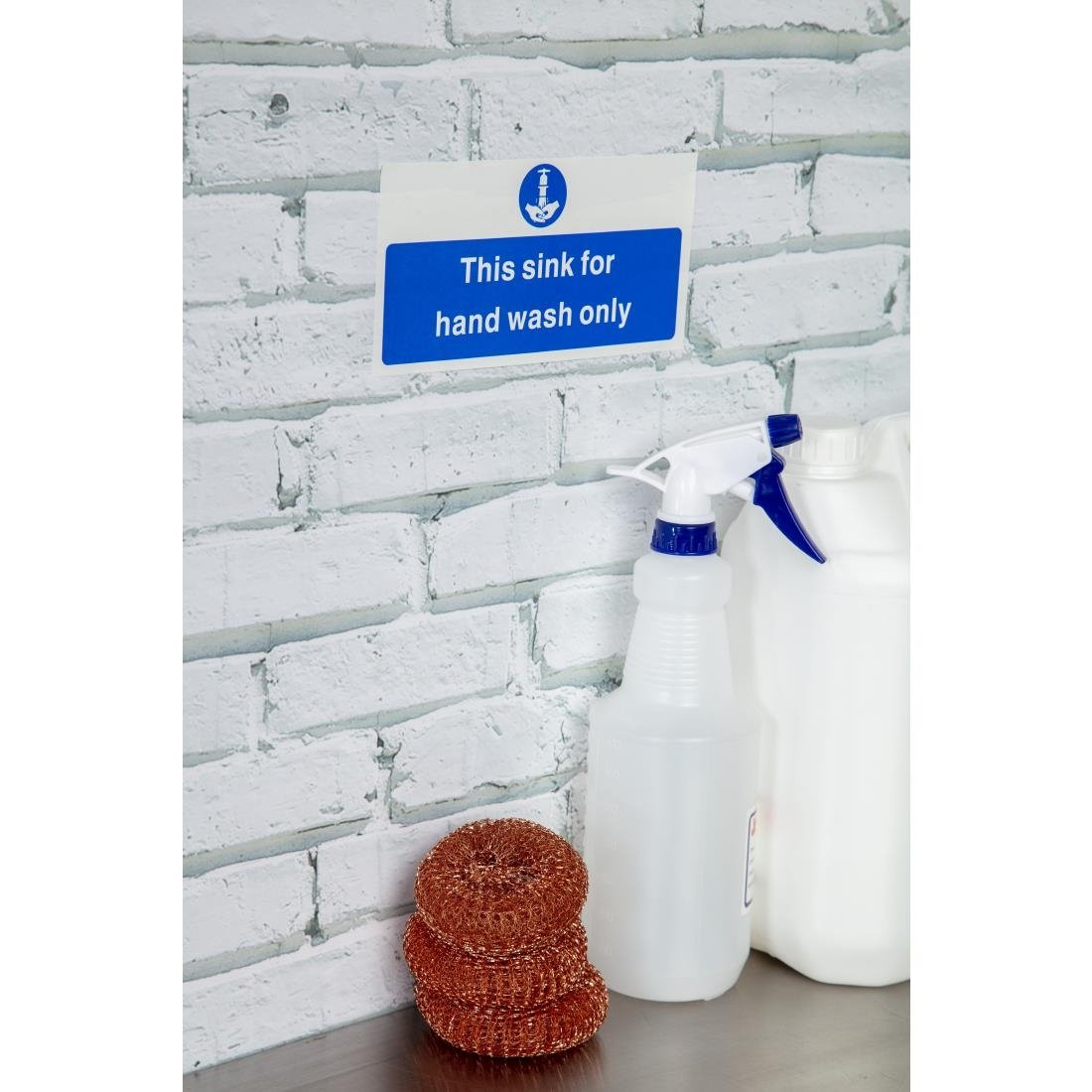 Vogue Hand Wash Only Sign • PAS-L952