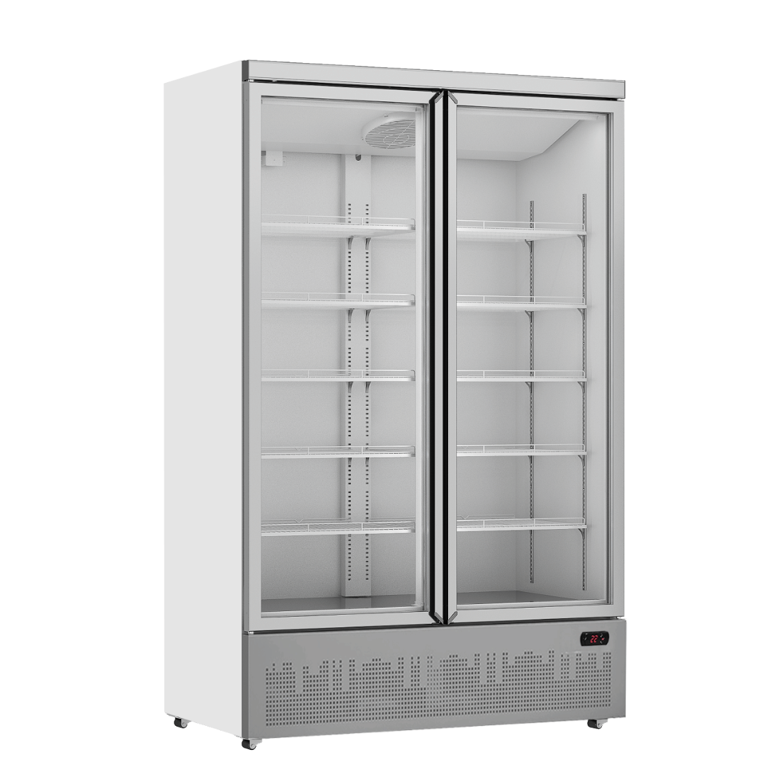 Double Door Supermarket Fridge - LG-1000GBM GRS-LG-1000GBM