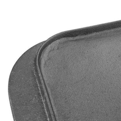 Vogue Reversible Cast Iron Double Griddle Pan • PAS-M650