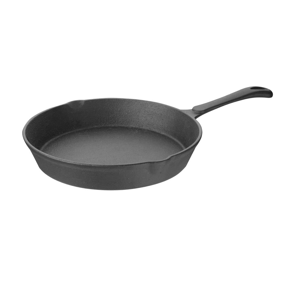 Vogue Round Cast Iron Skillet Pan 255mm • PAS-M655