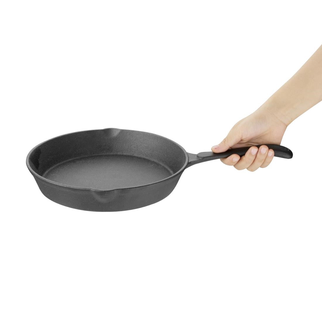 Vogue Round Cast Iron Skillet Pan 255mm • PAS-M655