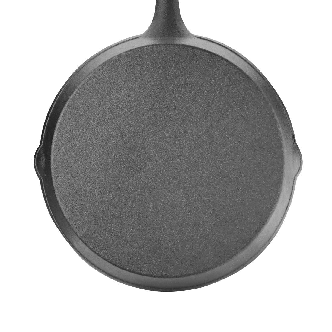 Vogue Round Cast Iron Skillet Pan 255mm • PAS-M655