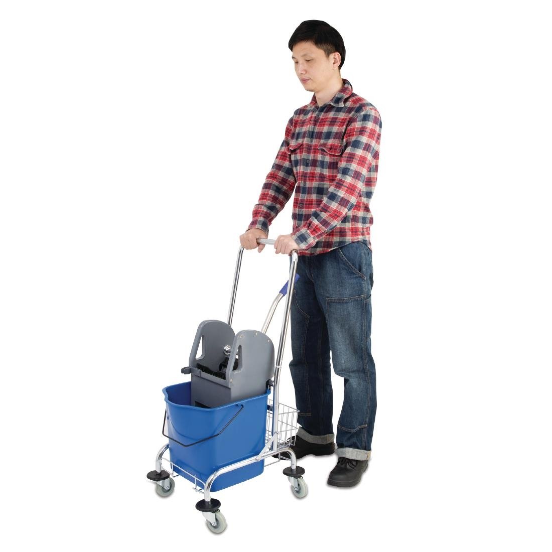 Jantex Mop Wringer with Metal Cart 20ltr • PAS-M884