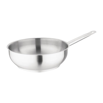 Vogue Stainless Steel Sauté Pan 240mm • PAS-M923