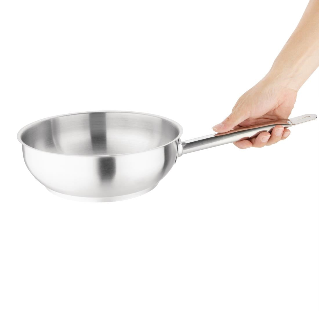 Vogue Stainless Steel Sauté Pan 240mm • PAS-M923