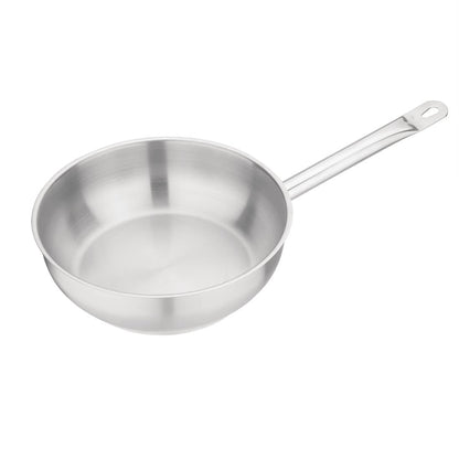 Vogue Stainless Steel Sauté Pan 240mm • PAS-M923