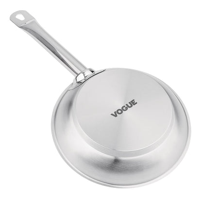 Vogue Stainless Steel Frying Pan 200mm • PAS-M924
