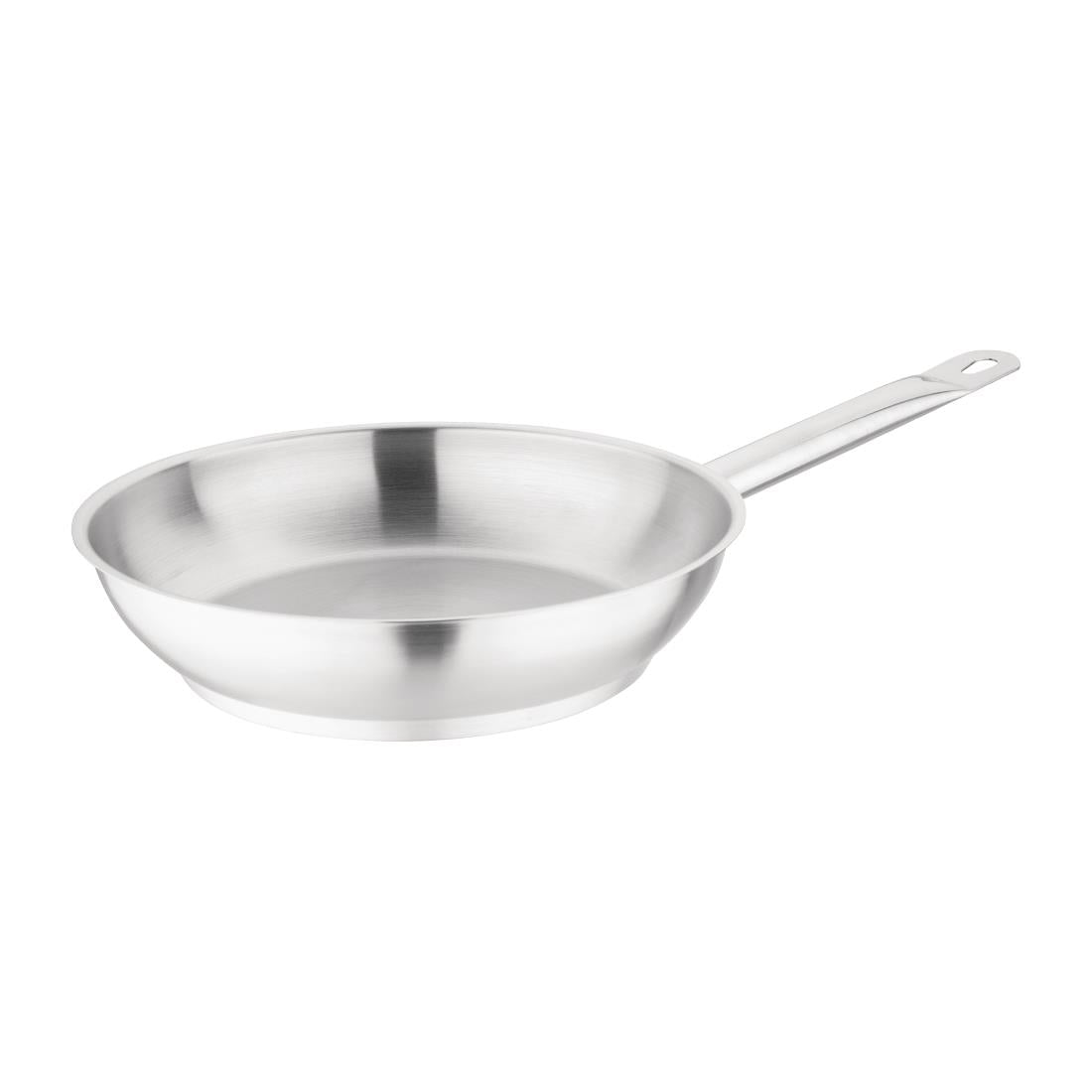 Vogue Stainless Steel Frying Pan 240mm • PAS-M925
