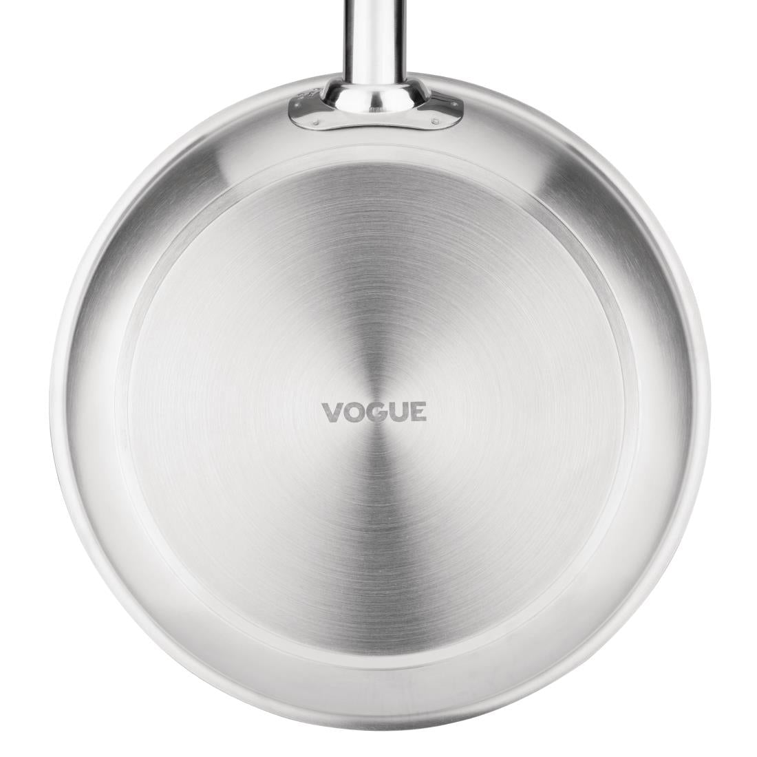 Vogue Stainless Steel Frying Pan 240mm • PAS-M925