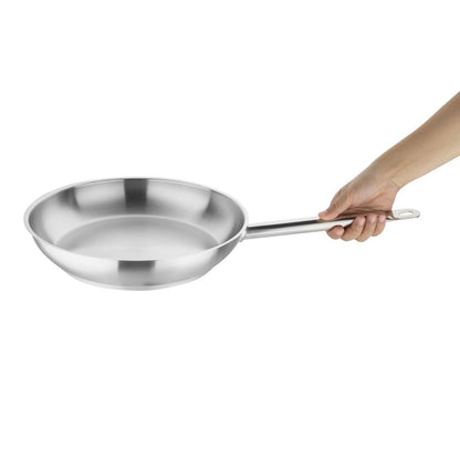Vogue Stainless Steel Frying Pan 280mm • PAS-M926