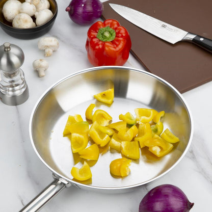 Vogue Stainless Steel Frying Pan 280mm • PAS-M926