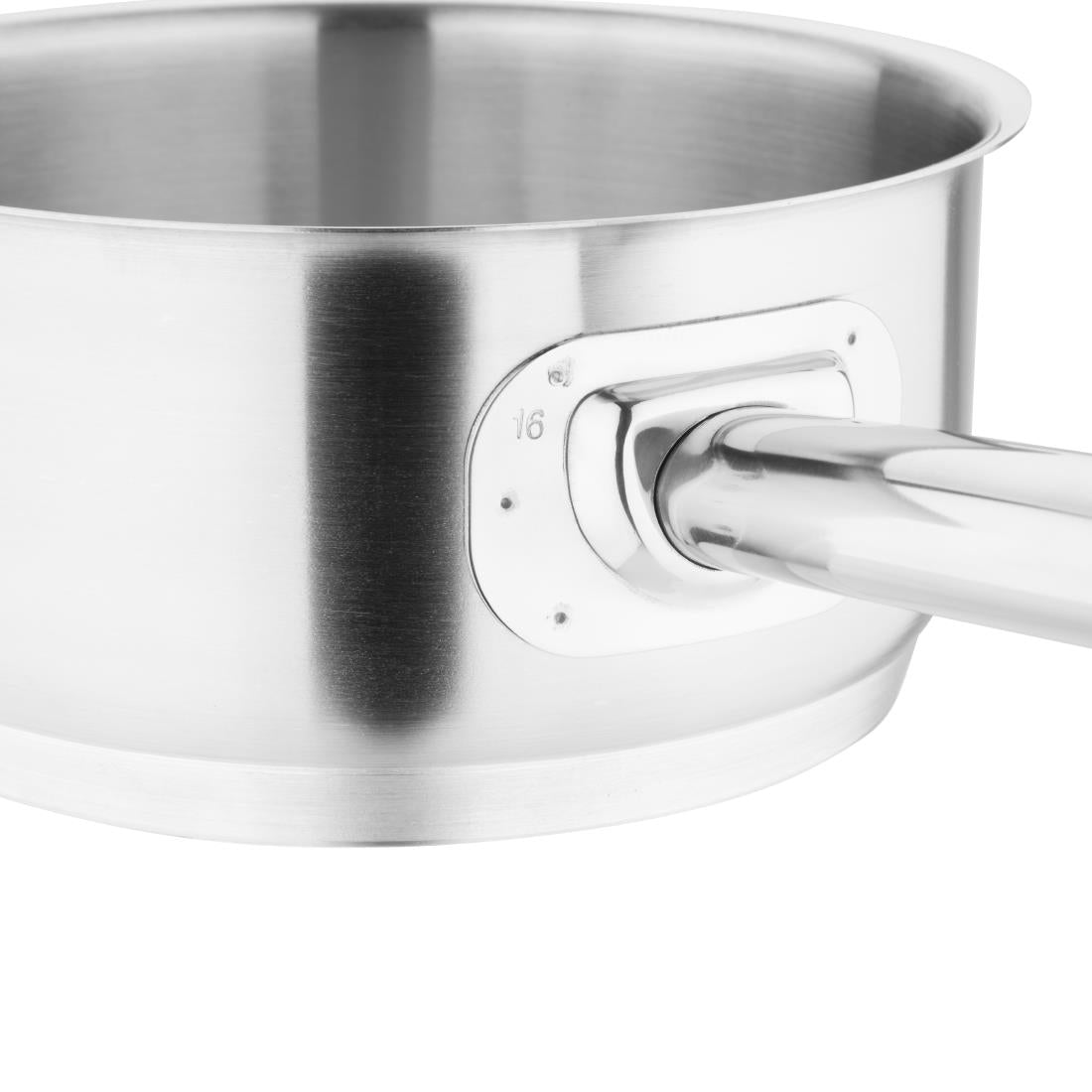 Vogue Stainless Steel Saucepan 160mm • PAS-M943
