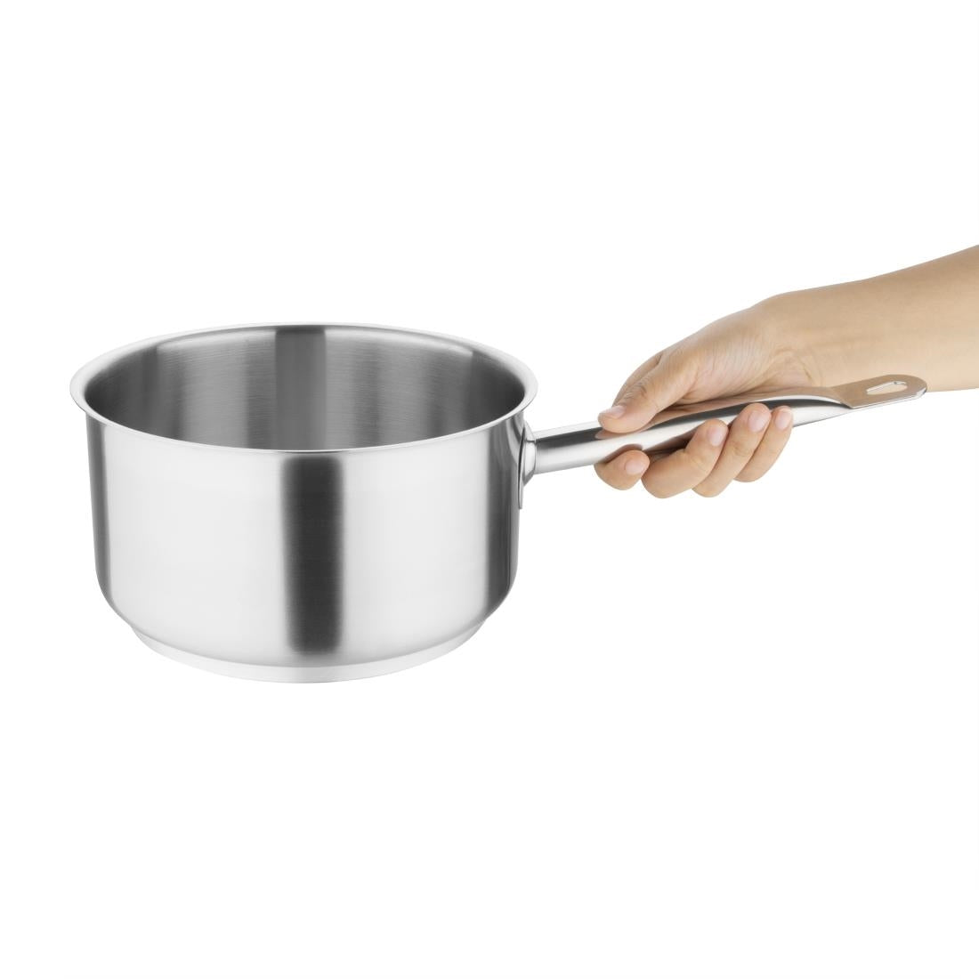 Vogue Stainless Steel Saucepan 200mm • PAS-M944