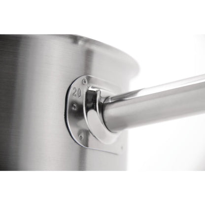 Vogue Stainless Steel Saucepan 280mm • PAS-M946