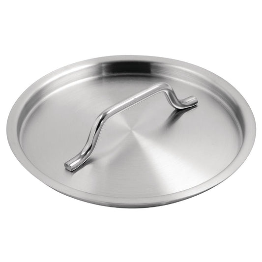 Vogue Stainless Steel Saucepan Lid 160mm • PAS-M948